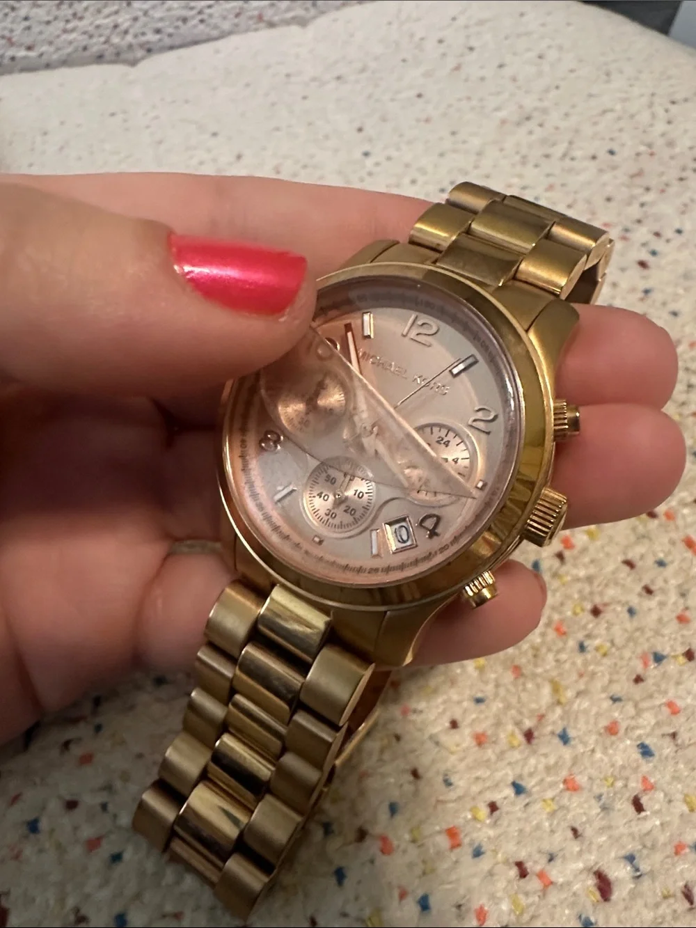 Michael Kors Rosegold Women's Chronograph Watch